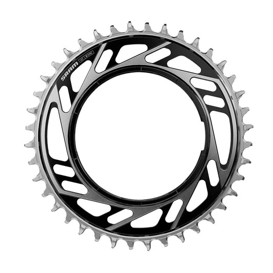 SRAM RED XPLR X-Sync Thread Mount Chainring -  42t 12/13-Speed Thread Mount For RED XPLR AXS PM Spider 6.5mm Offset BLK/Silver E1-Goodwynn's