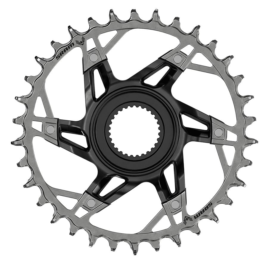 SRAM Bosch DU38 XX T-Type Chainring Teeth: 34 Speed: 12 BCD: Direct Mount Bosch DU38 Steel Black-Goodwynn'sGoodwynn's