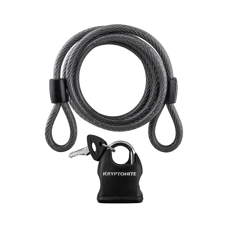 Kryptonite KryptoFlex Cable Lock with Key: 6 x 8mm-Goodwynn'sGoodwynn's