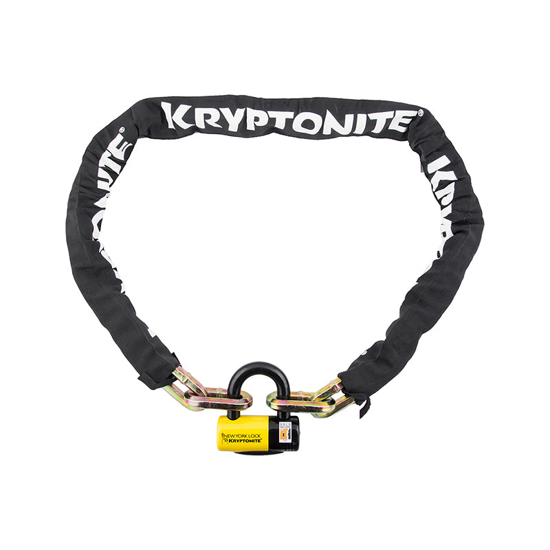 Kryptonite New York Fahgettaboudit Chain 1415 and Disc Lock: 5 (150cm)-Goodwynn&#39;sGoodwynn&#39;s