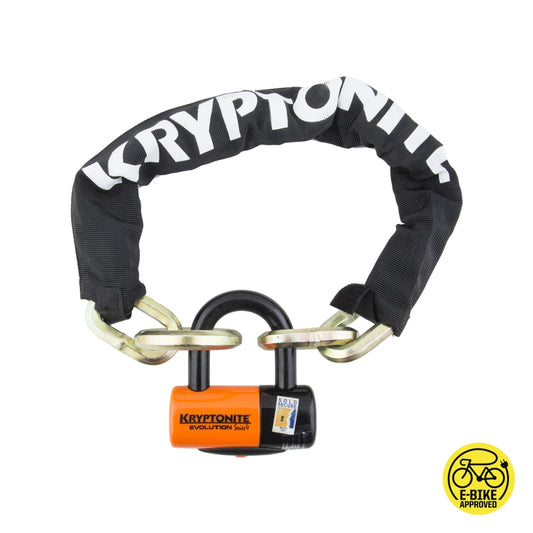 Kryptonite New York Cinch Ring Chain 1275 Evolution Disc Lock 2.5 70cm-Goodwynn's