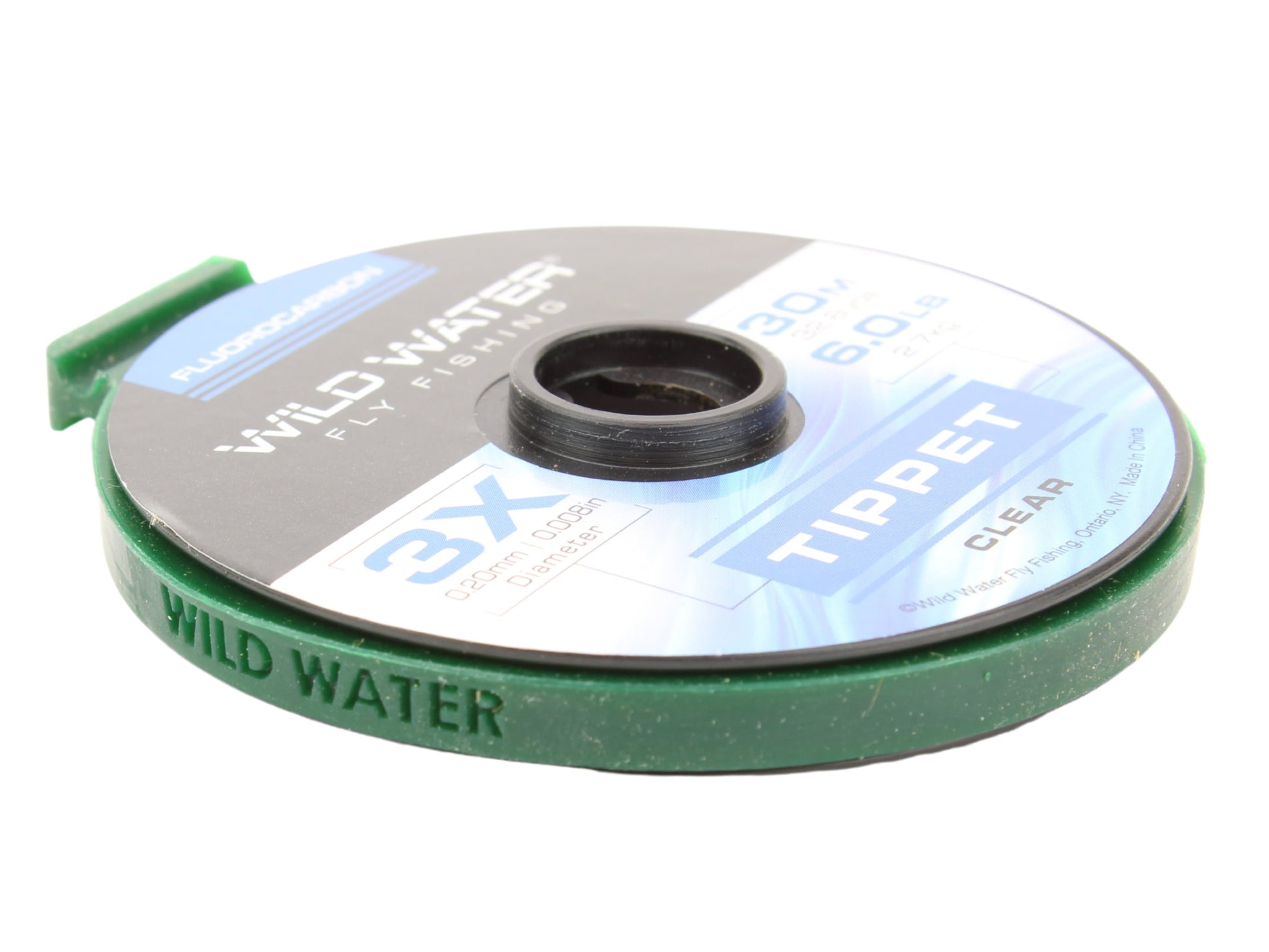 Wild Water Fly Fishing Fluorocarbon Tippet Spool 3X, 30m-Goodwynn'sGoodwynn's