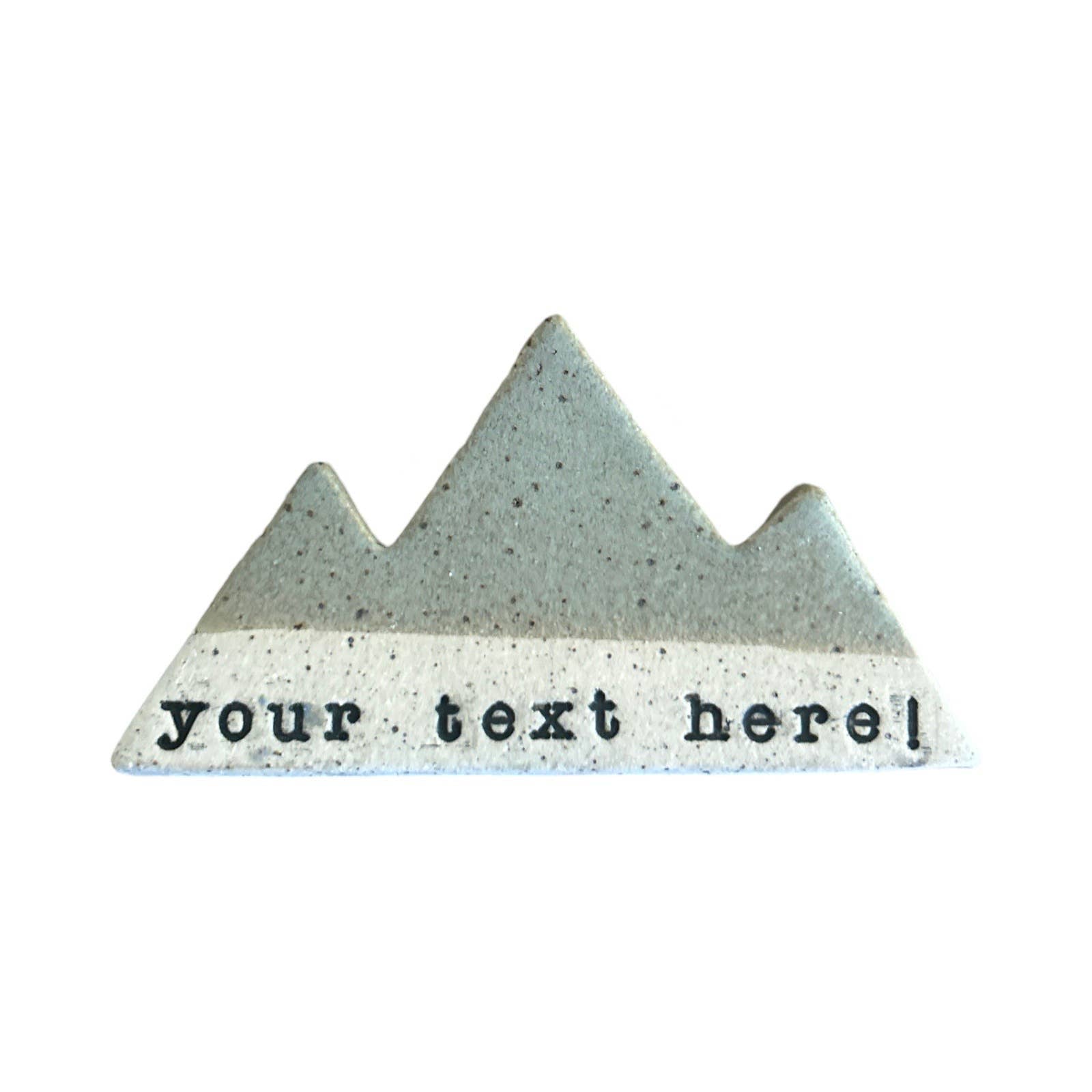 Mountain Bound Pottery - Customizable Mountain Magnet- MADE TO ORDER-Goodwynn'sGoodwynn's
