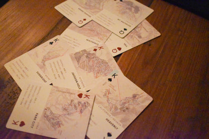 Pine + Ember - Ski the States – Bucket List – Playing Cards