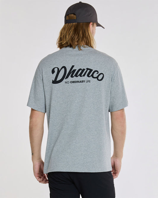 Mens Cotton Tee | Grey Marble - S-Goodwynn's