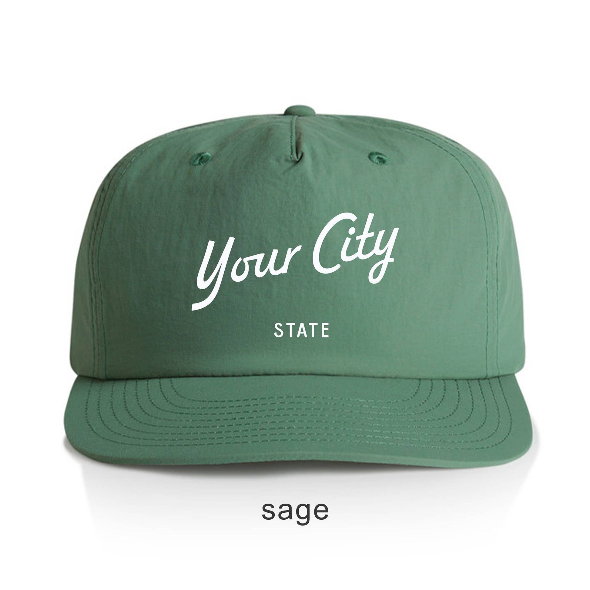 Endless August Supply Co. - Custom Nylon Hat | Script City Customizable Hat | Name Drop-Goodwynn'sGoodwynn's