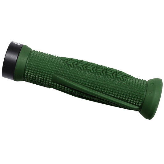 OneUp Components Jackson Goldstone Lock-On Grips Dark Green-Goodwynn's