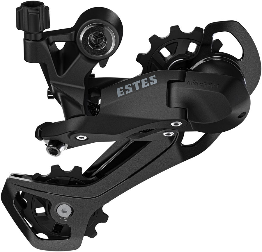 microSHIFT Estes Rear Derailleur - 7/8/9-Speed Long Cage 34-40t Max Cog 11-14t Min Cog 45t Capacity BLK-Goodwynn'sGoodwynn's