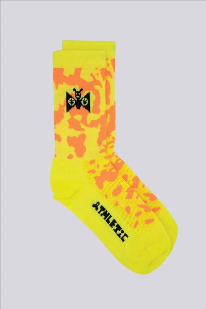 The Athletic Community - LUX ORITUR - Rebirth Socks Neon Yellow