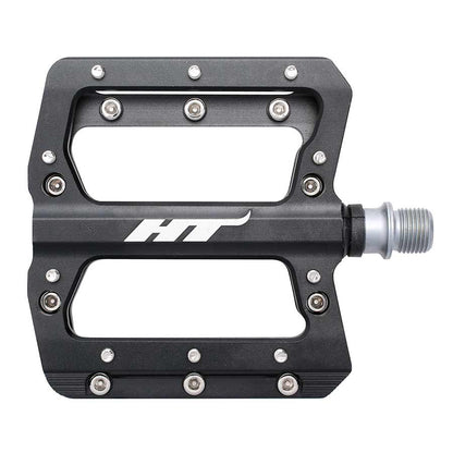 HT Components AN14A Nano Platform Pedals Body: Aluminum Spindle: Cr-Mo 9/16 Pair
