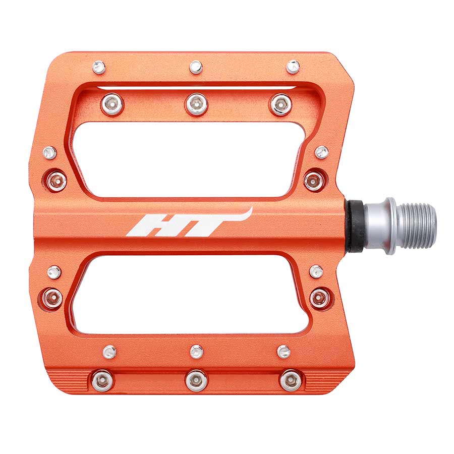 HT Components AN14A Nano Platform Pedals Body: Aluminum Spindle: Cr-Mo 9/16 Pair