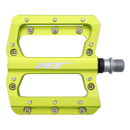 HT Components AN14A Nano Platform Pedals Body: Aluminum Spindle: Cr-Mo 9/16 Pair