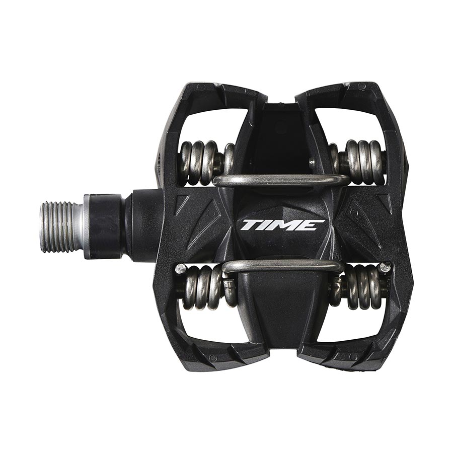TIME ATAC MX 4 Pedals Body: Composite Spindle: Steel 9/16 Black Pair