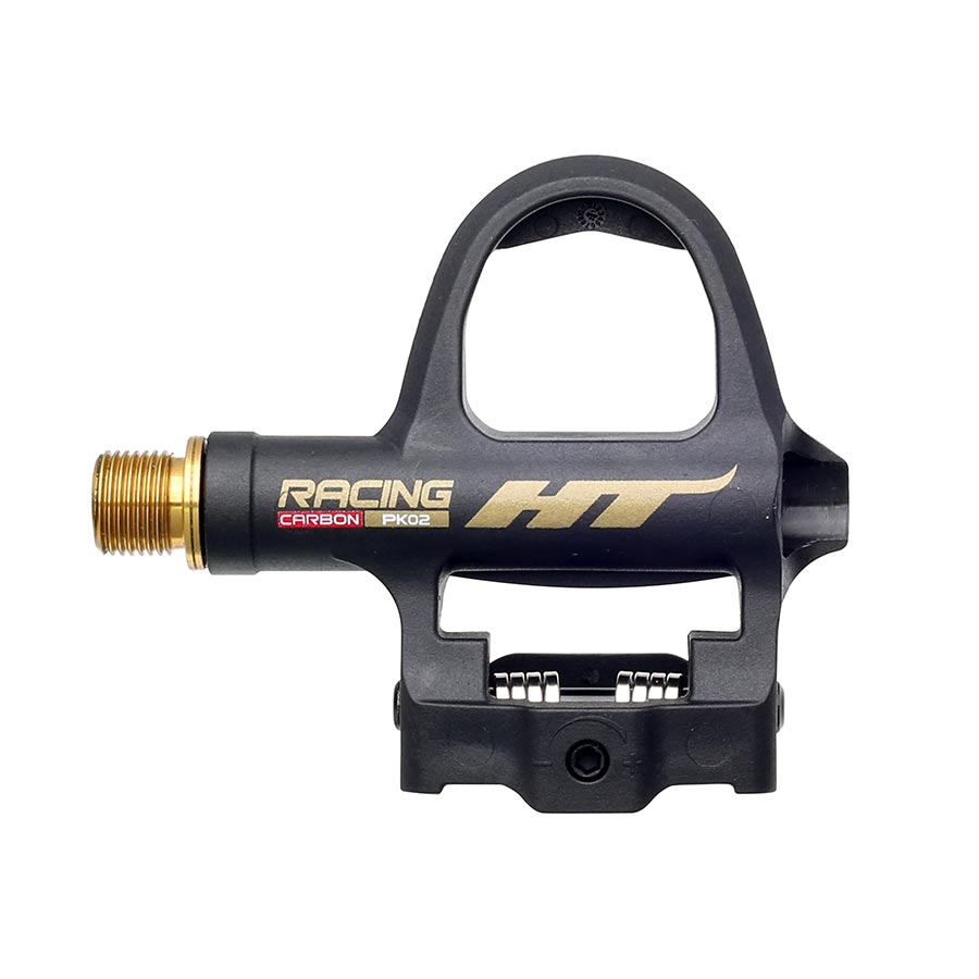 HT Components PK02T Racing Carbon Pedals Body: Carbon Spindle: Titanium 9/16 Black Pair-Goodwynn'sGoodwynn's