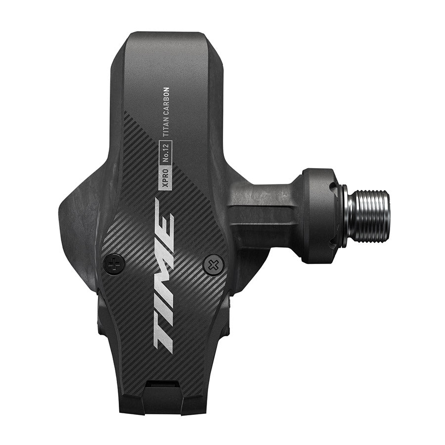 TIME XPRO 12 C1 51mm Pedals Body: Carbon Spindle: Titanium 9/16 Carbon Silver Pair-Goodwynn'sGoodwynn's
