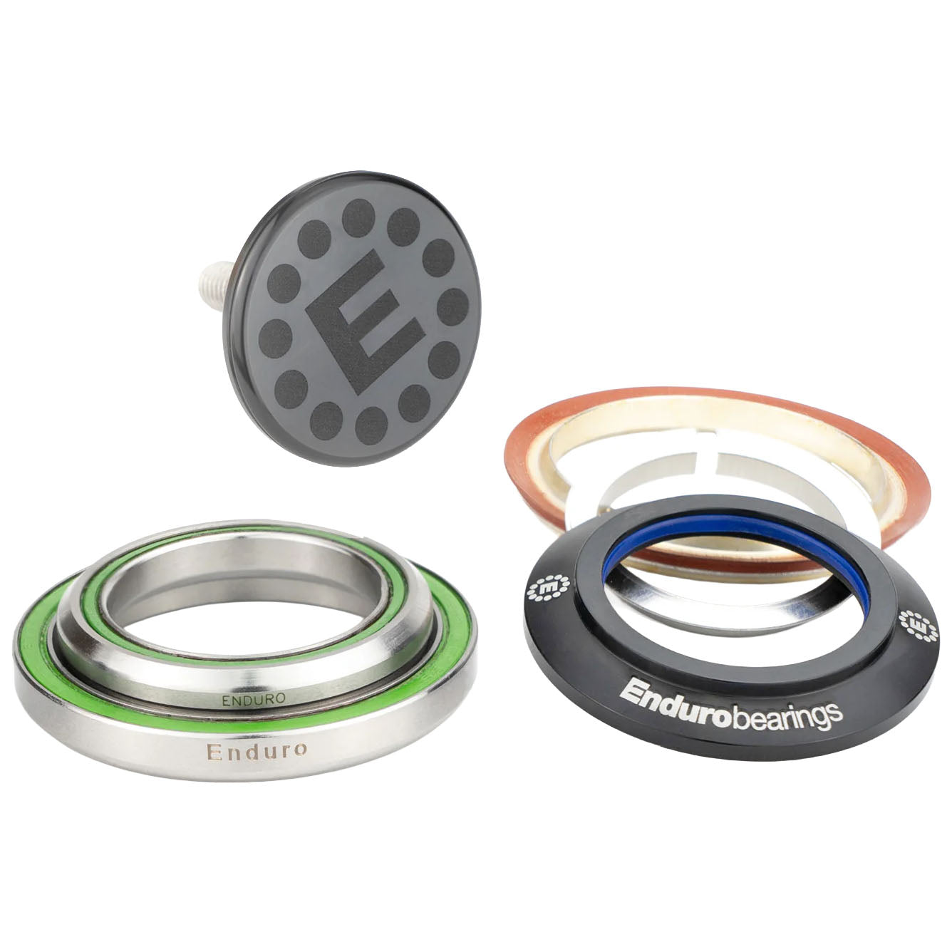 Enduro IS 42/52 45x45 Drop-In Headset Kit-Goodwynn'sGoodwynn's