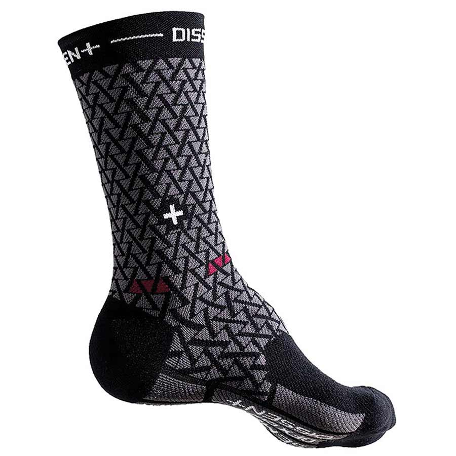 Dissent Genuflex Crew Protect 8" Semenuk Compression socks Black L (Men 10.5-12.5)-Goodwynn'sGoodwynn's