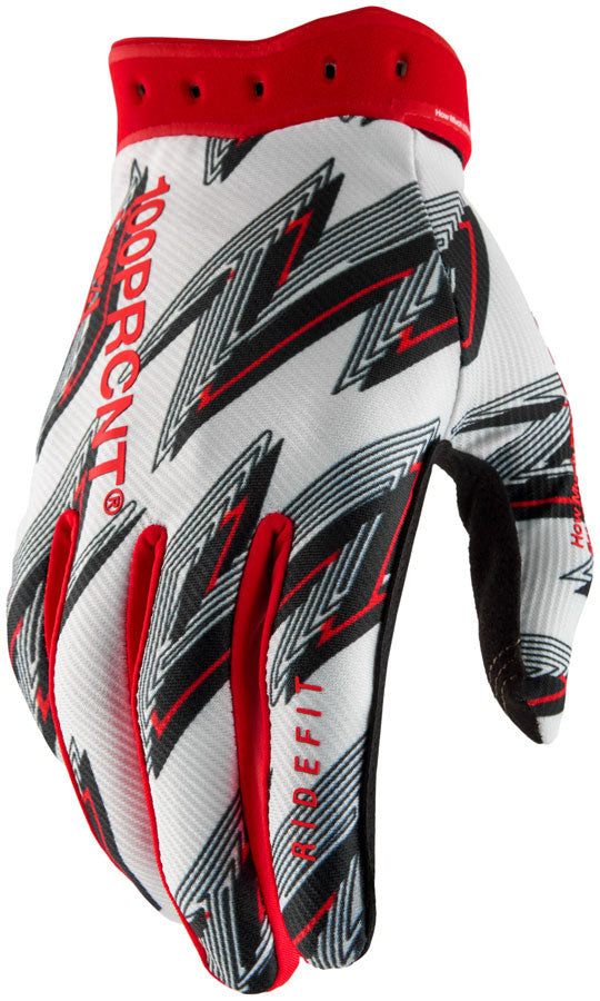 100% Ridefit Gloves - Red 2X-Large