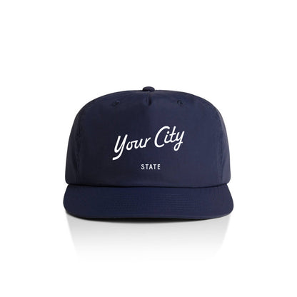 Endless August Supply Co. - Custom Nylon Hat | Script City Customizable Hat | Name Drop