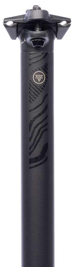 Teravail Stratum SE Seatpost - 27.2 x 400mm 0mm Offset Black-Goodwynn's