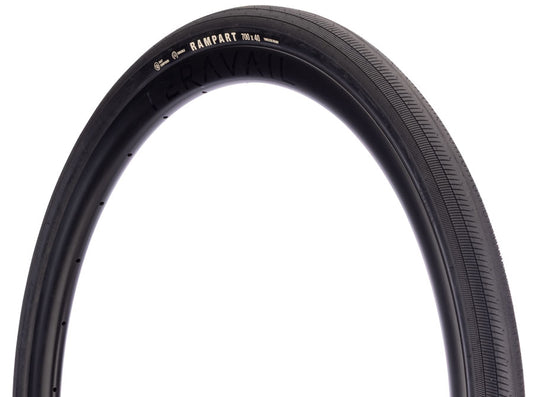 Teravail Rampart Tire - 700 x 40 Tubeless Folding BLK Durable Fast Compound-Goodwynn's