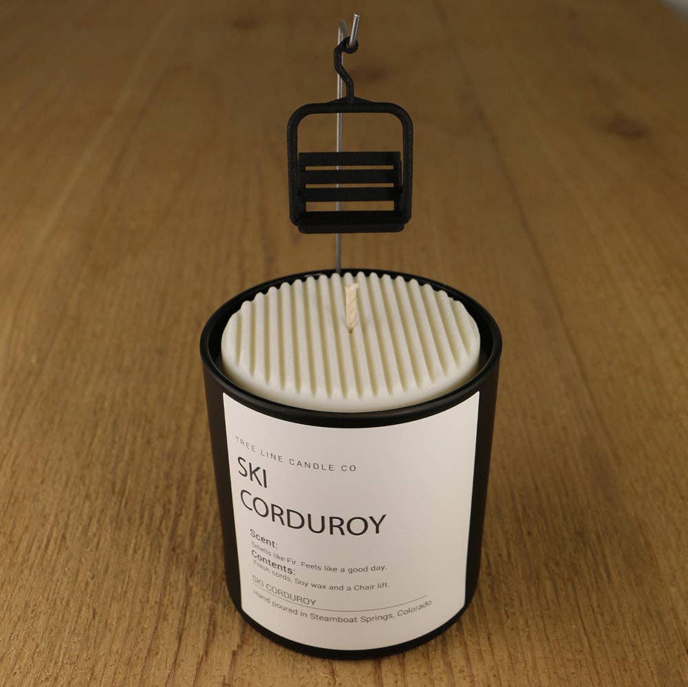 Tree Line Candle Co - Ski Corduroy