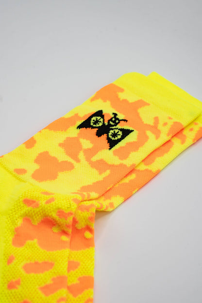 The Athletic Community - LUX ORITUR - Rebirth Socks Neon Yellow