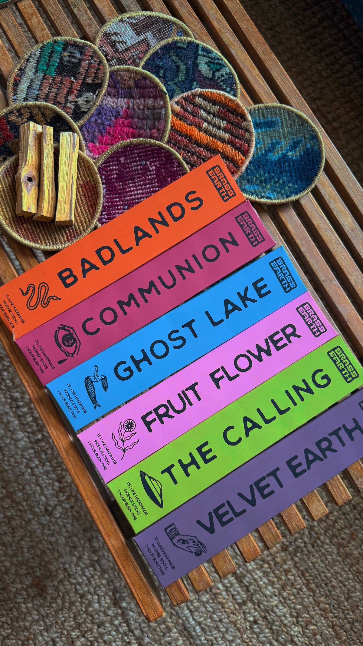 Brass Earth - Communion Luxe Handmade Incense-Goodwynn'sGoodwynn's