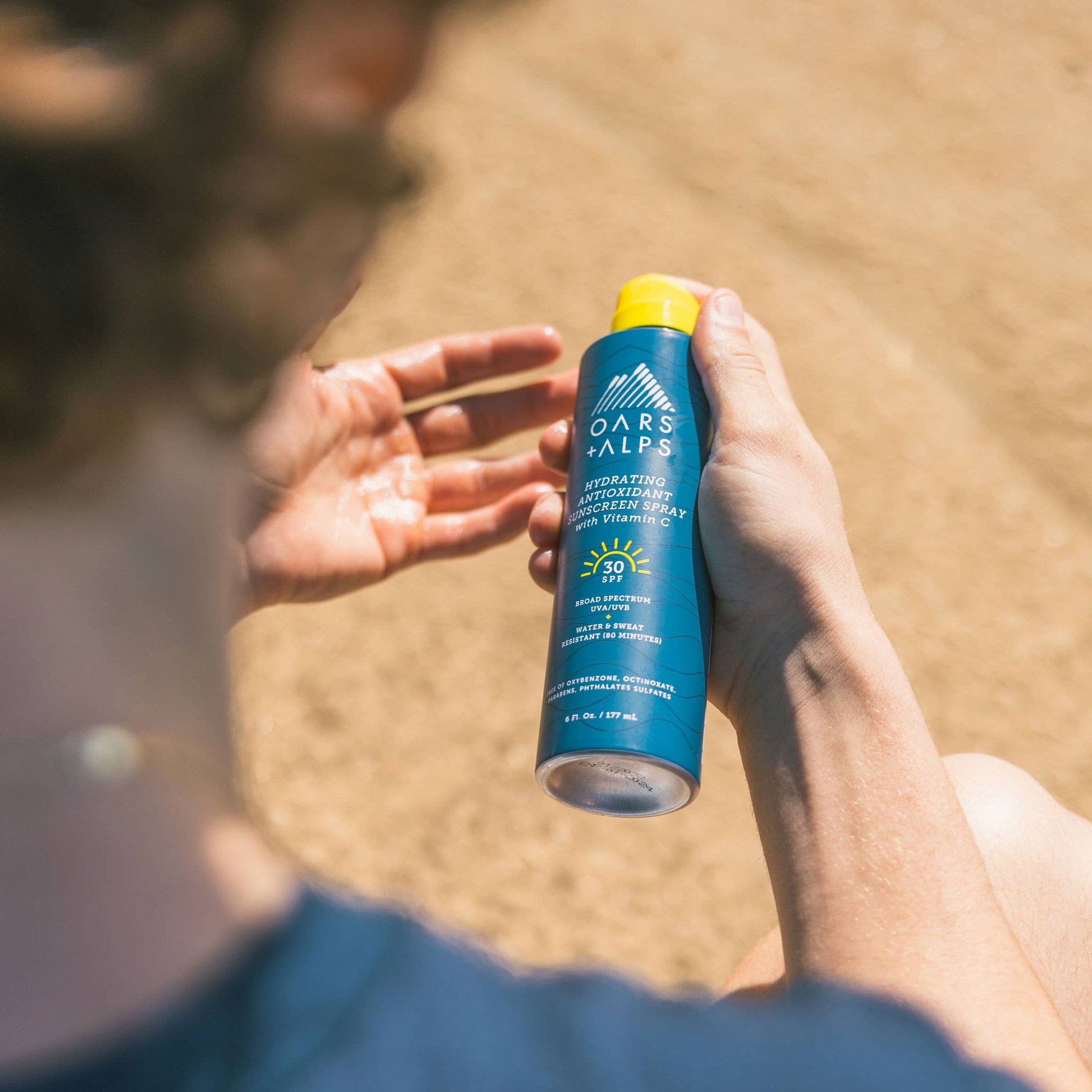 Oars + Alps - Hydrating Antioxidant SPF 30 Sunscreen Spray, Vit C-Goodwynn'sGoodwynn's