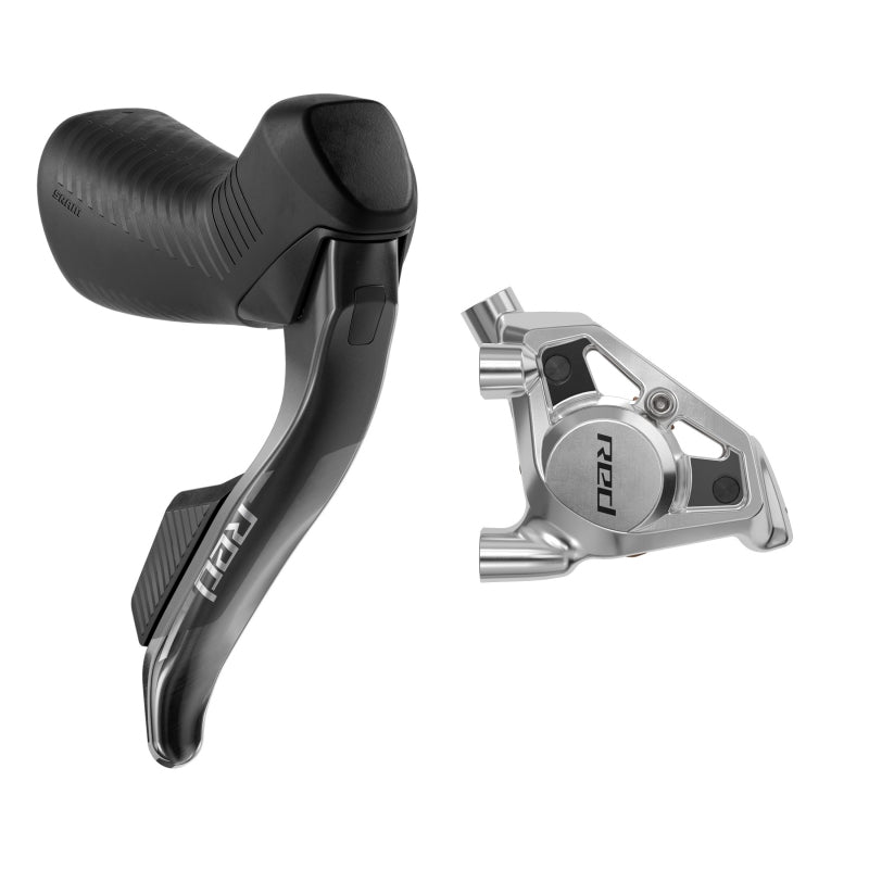 SRAM RED eTap AXS HRD Shift/Brake Lever Hydraulic Disc Caliper - Right/Rear Flat Mount 20mm Offset 1800mm Hose BLK E1-Goodwynn'sGoodwynn's