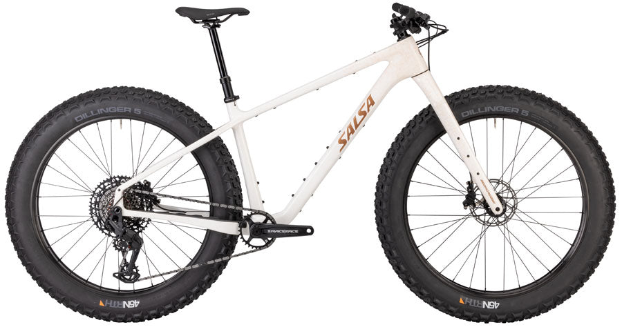 Salsa Beargrease C Eagle 70 Transmission - 27.5" Carbon Frost White Medium-Goodwynn'sGoodwynn's