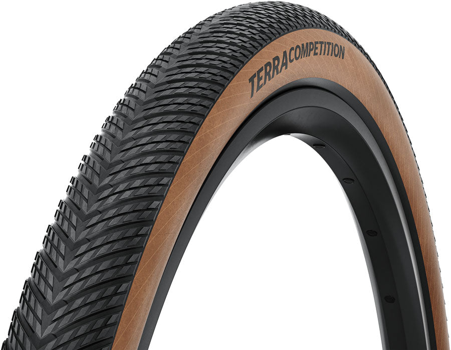 Continental Terra Competition Tire - 700 x 45 Tubeless Folding BLK/Transparent Grip Trail Casing E25-Goodwynn'sGoodwynn's