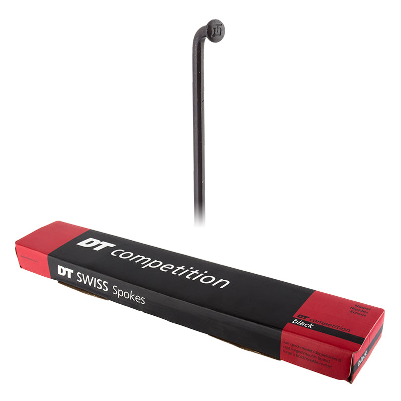 Dt swiss Competition Spokes J-Bend 2.0/1.8/2.0 279mm Box of 100 Black No-Goodwynn'sGoodwynn's