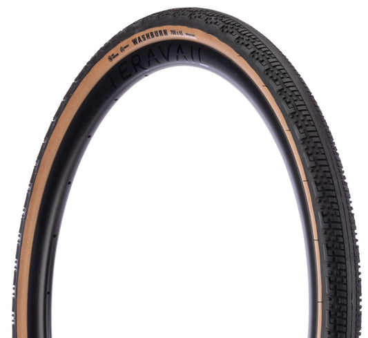 Teravail Washburn Tire - 700 x 40 Tubeless Folding Tan Durable Fast Compound-Goodwynn's