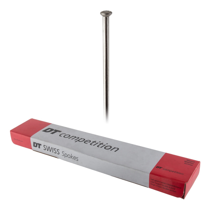 Dt swiss Competition Straight Pull Straight Pull 2.0/1.8/2.0 276mm Box of 100 Silver No-Goodwynn'sGoodwynn's