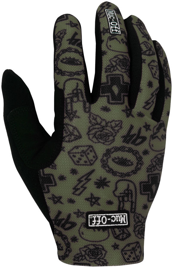 Muc-Off Summer Lightweight Mesh Rider Gloves - Green Medium-Goodwynn'sGoodwynn's