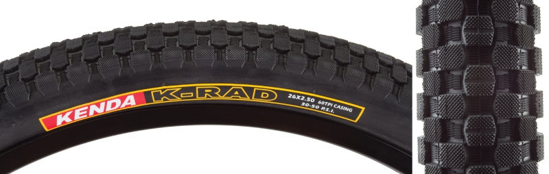 Kenda K-Rad Sport 26x2.5 Standard Tire-Goodwynn'sGoodwynn's