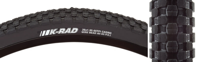 Kenda K-Rad Sport 26x1.95 Standard Tire-Goodwynn'sGoodwynn's