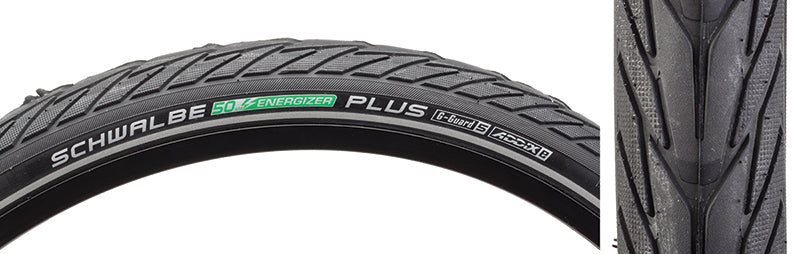 Schwalbe Energizer Plus Tire - 700 x 38 Clincher Wire BLK/Reflective Performance GreenGuard Addix E50-Goodwynn'sGoodwynn's