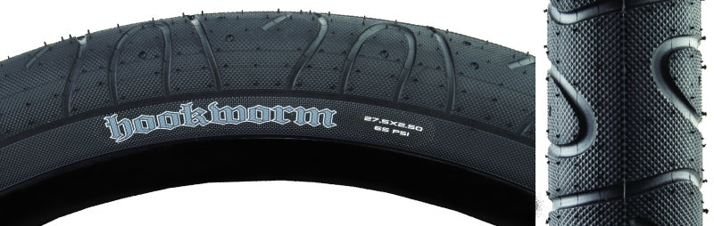 Maxxis Hookworm Tire 27.5"x2.50 Wire Clincher Single 60TPI Black-Goodwynn'sGoodwynn's
