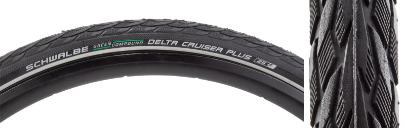 Schwalbe Delta Cruiser+ Active Twin PG 700x38 Standard Tire-Goodwynn'sGoodwynn's