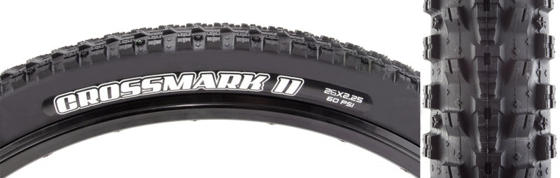 Maxxis Crossmark II Tire - 26 x 2.25 Clincher Wire Black-Goodwynn'sGoodwynn's