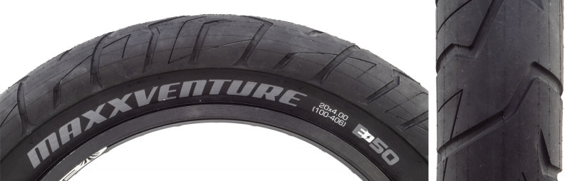 Maxxis MaxxVenture Tire - 20 x 4.00 Clincher Wire Black Ebike E-50-Goodwynn'sGoodwynn's