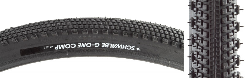 Schwalbe G-One Comp Tire - 700 x 40 Clincher Wire BLK Active Line K-Guard Green-Goodwynn'sGoodwynn's