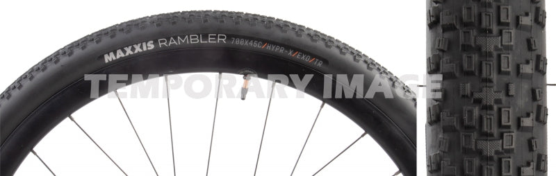Maxxis Rambler Tire - 700 x 45 Tubeless Folding Black/Tan HYPR-X EXO-Goodwynn'sGoodwynn's