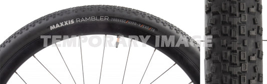 Maxxis Rambler Tire - 700 x 45 Tubeless Folding Black/Tan HYPR-X EXO-Goodwynn's