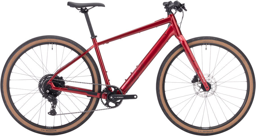Salsa Confluence Flat Bar Essa 8 eBike - 700c Aluminum Canyon Red LG-Goodwynn'sGoodwynn's