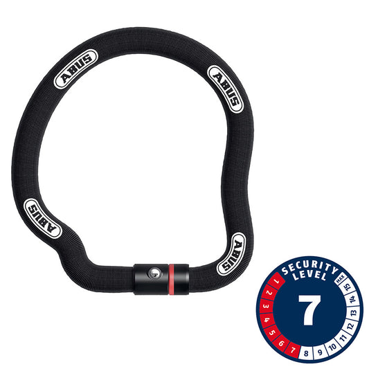 Abus Goose 6206K Chain Lock Key 6mm 110cm 3.6' Black-Goodwynn's