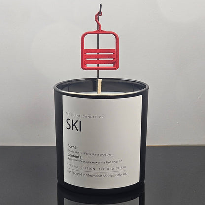 Tree Line Candle Co - Ski Candle Special Edition | Après-Ski Gift | Snow Sports