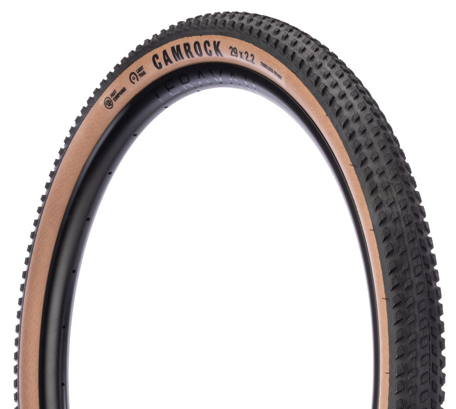 Teravail Camrock Tire - 29 x 2.2 Tubeless Folding Tan Light Trail Fast Compound